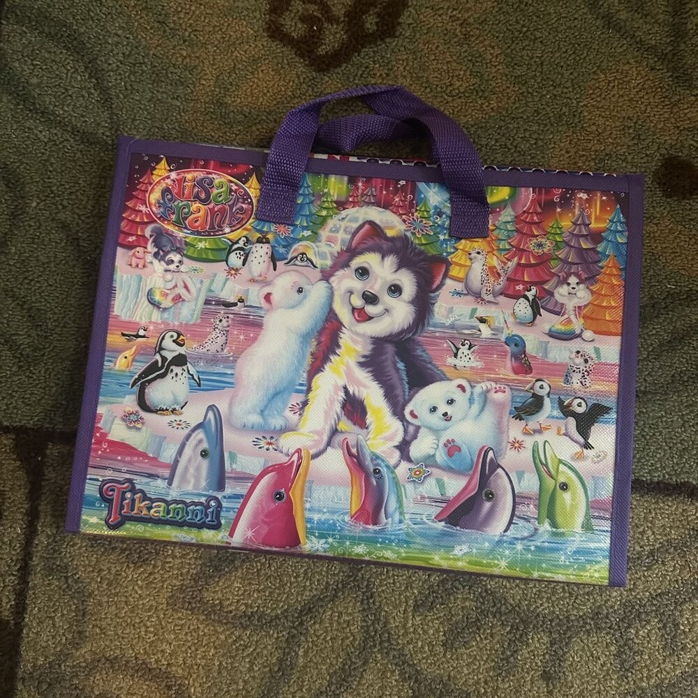 Lisa Frank Deluxe Activity Set With Coloring Book Stickers & Markers - Tikanni H